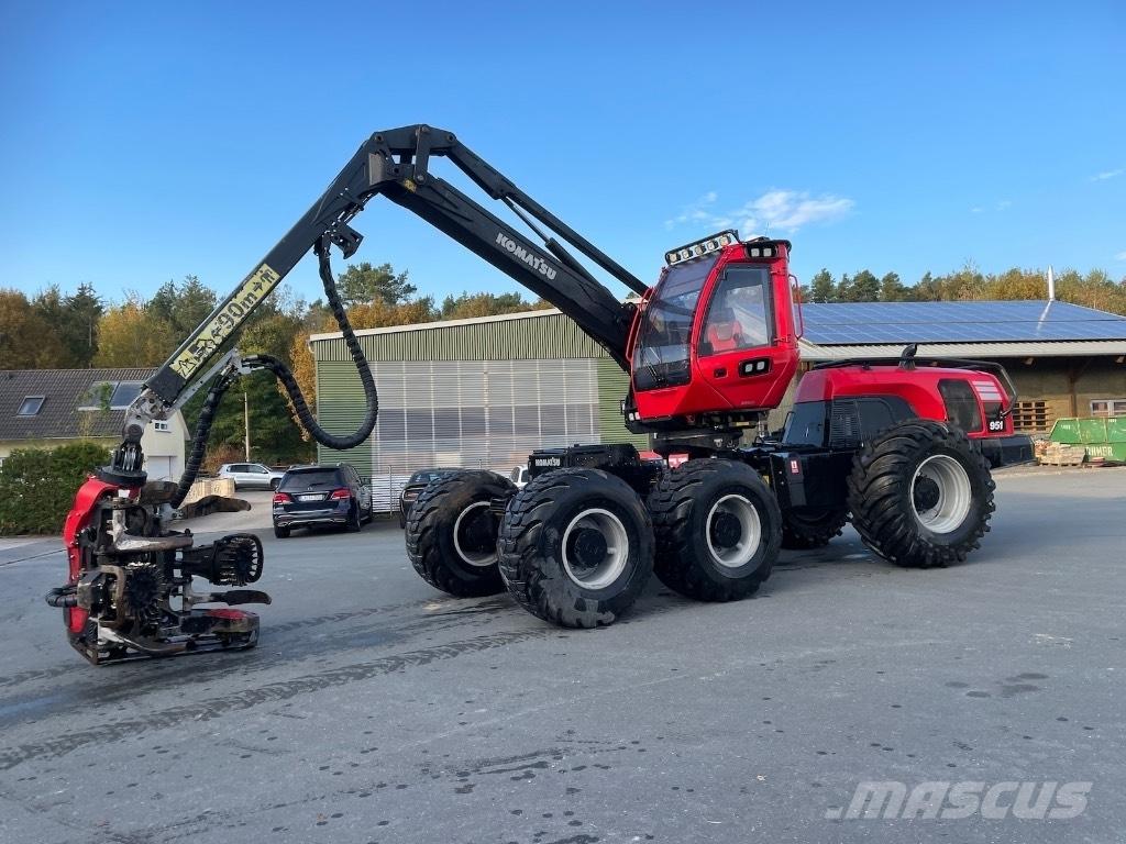 Komatsu 951 Miško technika (Harvesteriai)