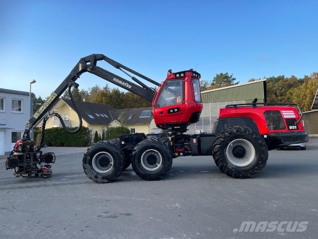 Komatsu 951 Miško technika (Harvesteriai)