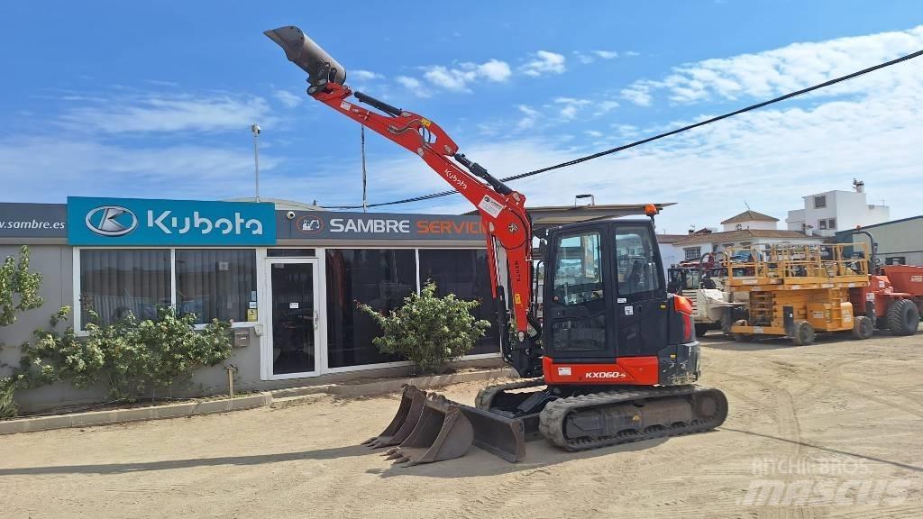 Kubota KX 060-5 Mini ekskavatoriai < 7 t