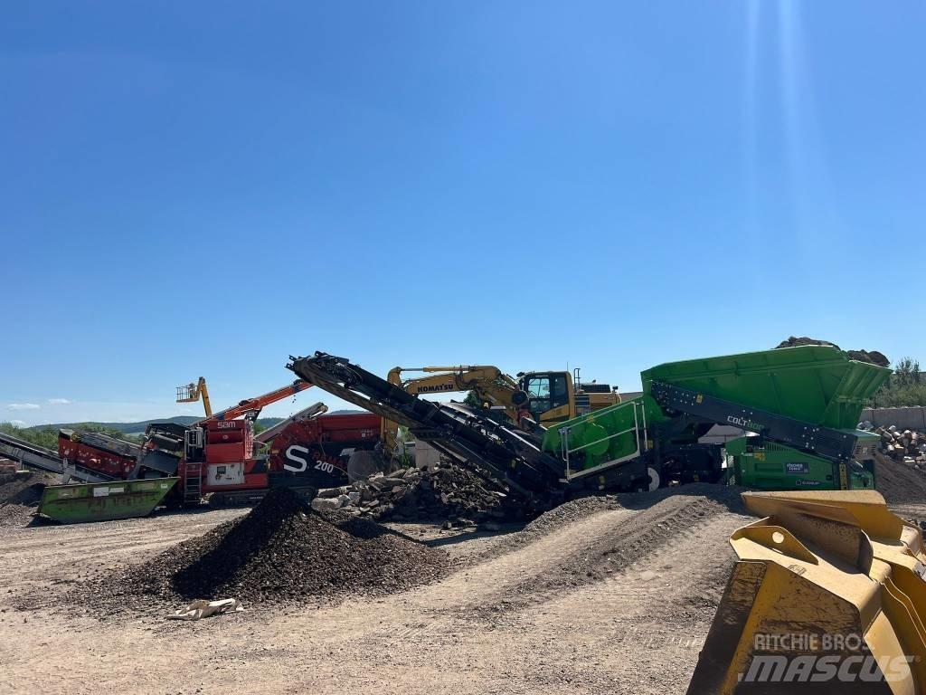 Terex Colt 800 Mobilūs sietai