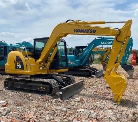 Komatsu PC 70 Vikšriniai ekskavatoriai