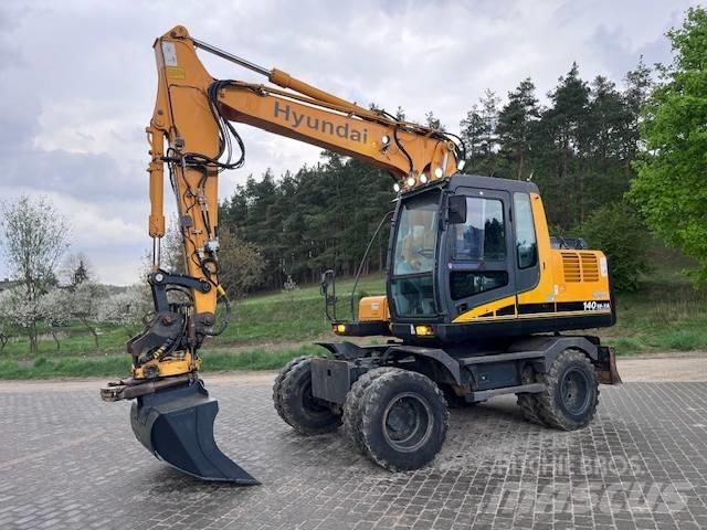 Hyundai Robex 140 W Ratiniai ekskavatoriai