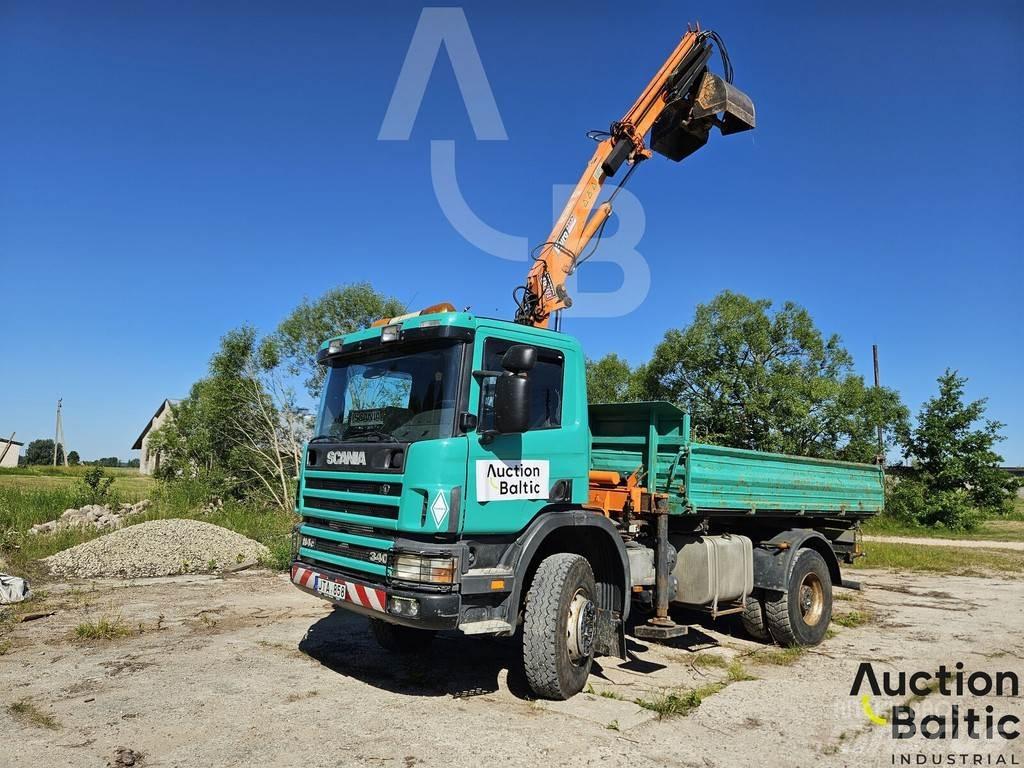 Scania P 114 CB Savivarčių priekabų vilkikai