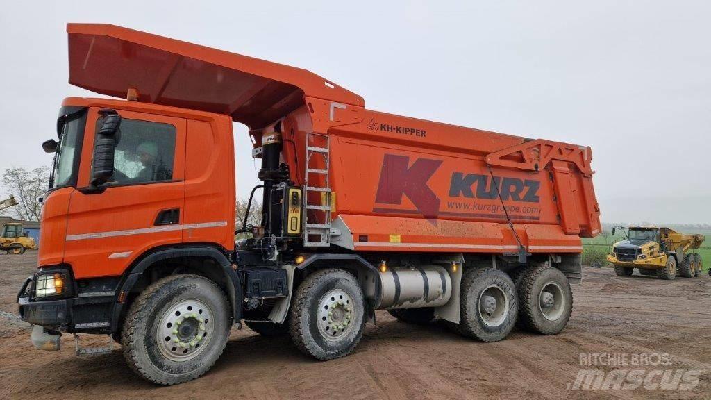 Scania G 500 Savivarčių priekabų vilkikai