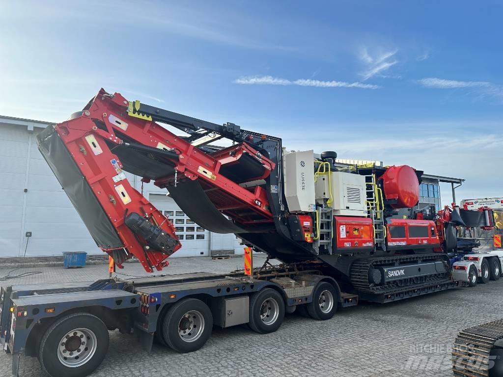 Sandvik UJ443e Mobilūs smulkintuvai