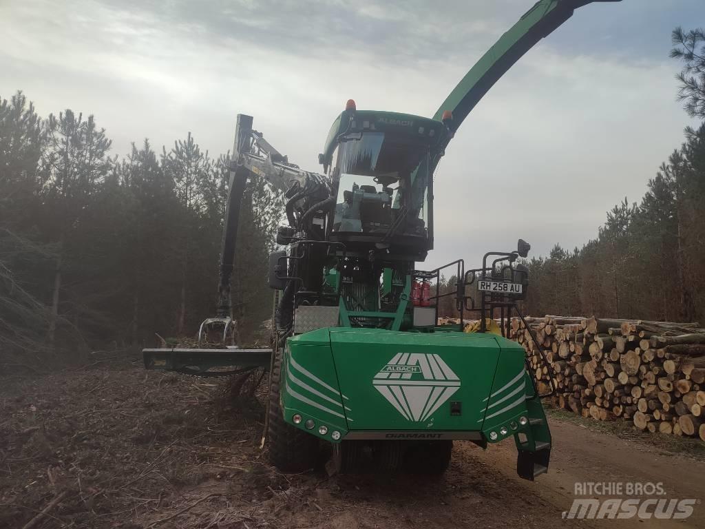 Albach Diamant 2000 Medienos smulkintuvai