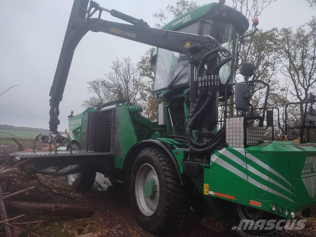 Albach Diamant 2000 Medienos smulkintuvai