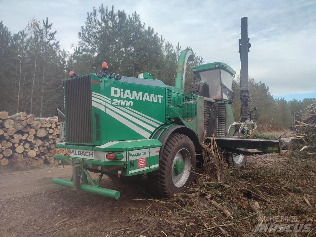 Albach Diamant 2000 Medienos smulkintuvai