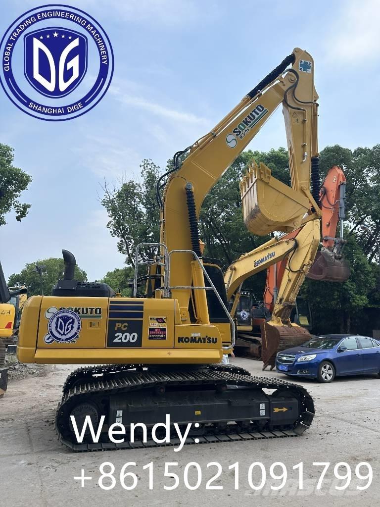 Komatsu PC 200-8 Vikšriniai ekskavatoriai