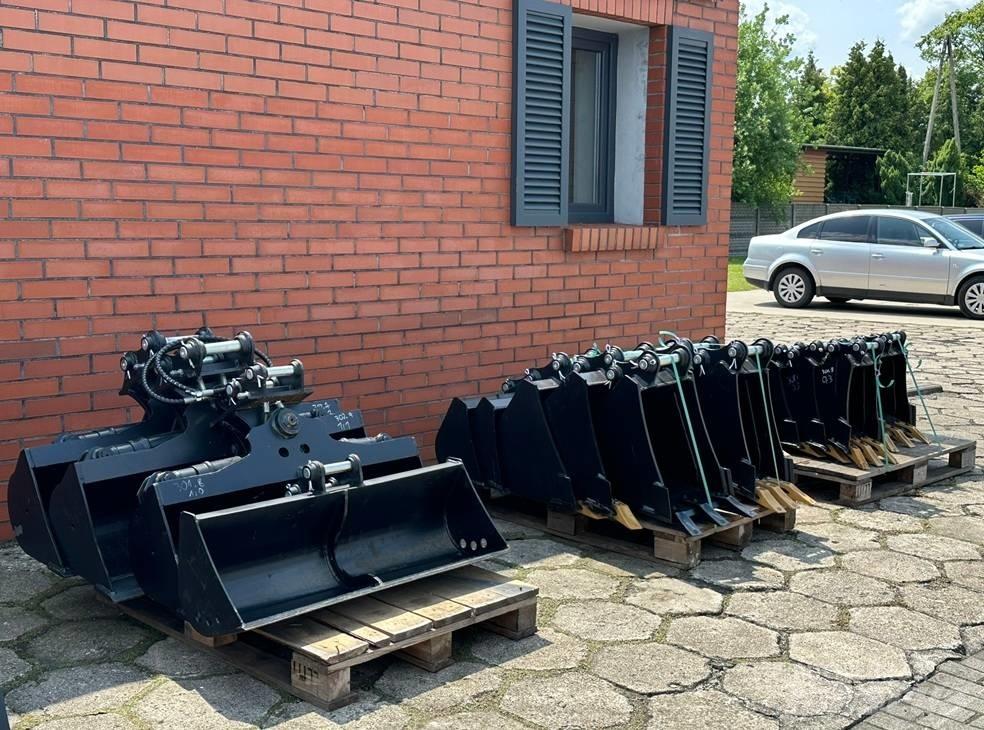 CAT ŁYŻKI / BUCKETS Mini ekskavatoriai < 7 t