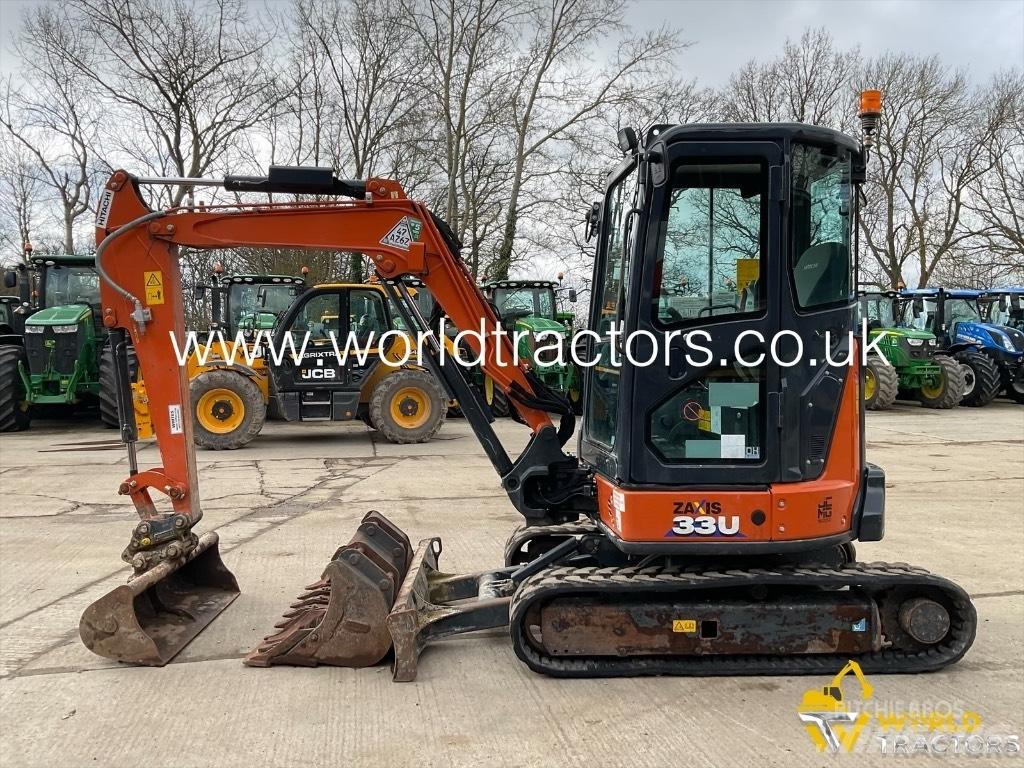 Hitachi ZX 33 U Mini ekskavatoriai < 7 t