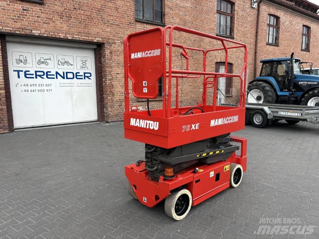 Manitou 78 XE Žirkliniai keltuvai