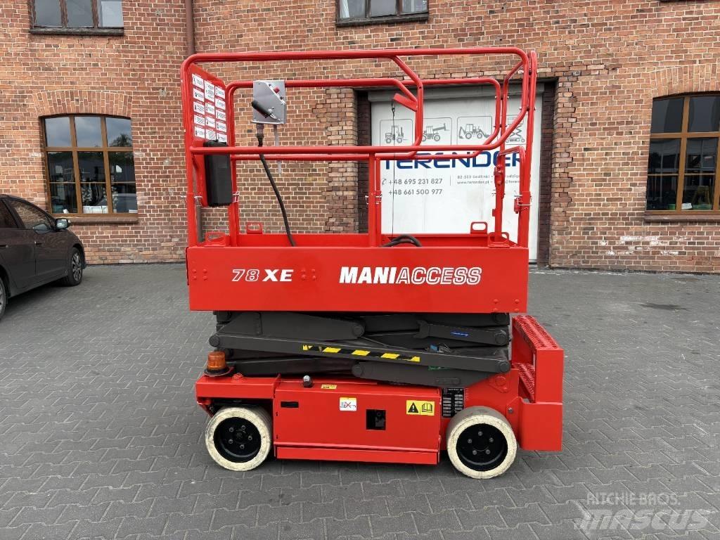Manitou 78 XE Žirkliniai keltuvai