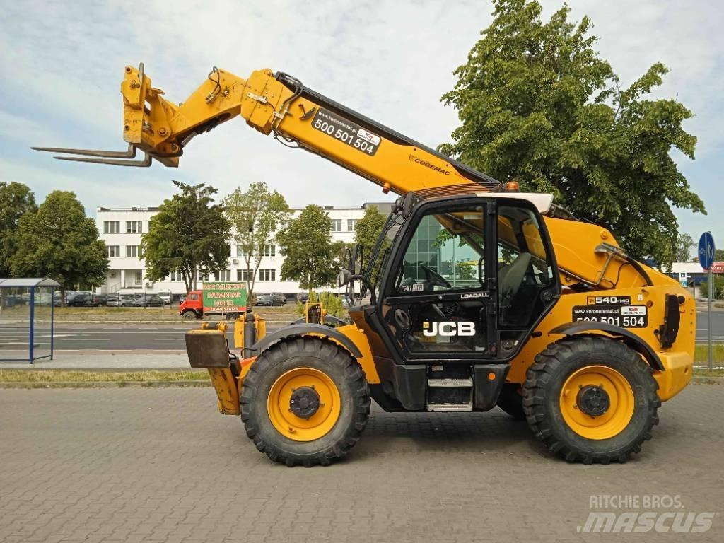JCB 540-140 Teleskopiniai krautuvai