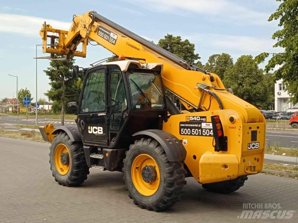 JCB 540-140 Teleskopiniai krautuvai