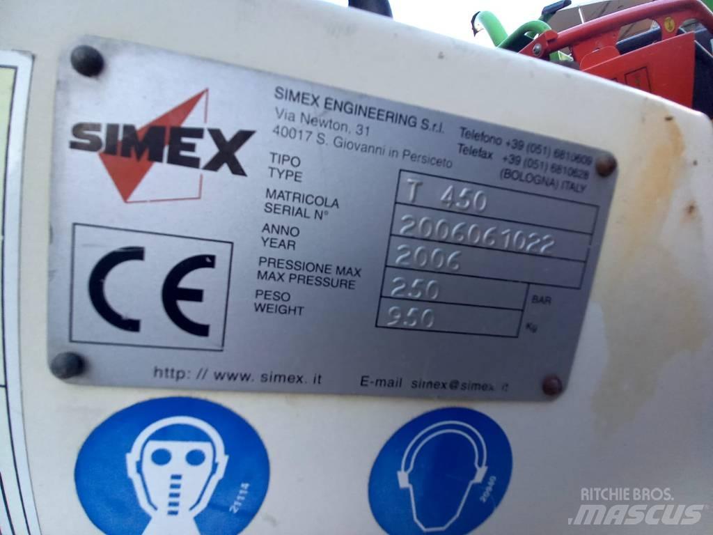 Simex T-450 Tranšėjų ekskavatoriai