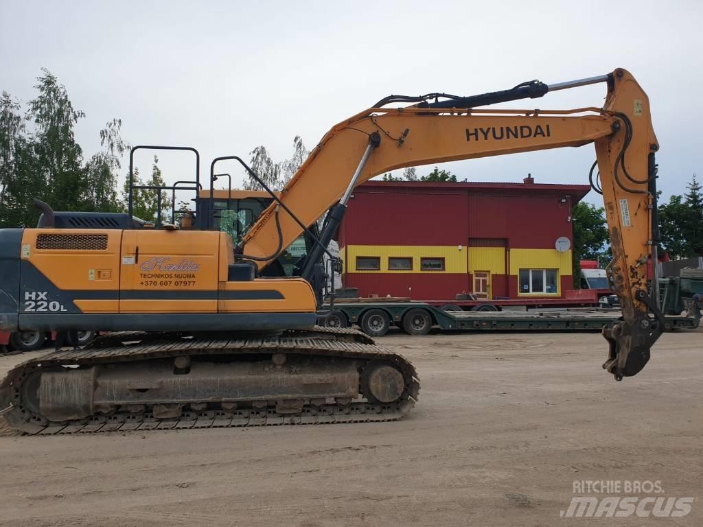 Hyundai HX 220 L Vikšriniai ekskavatoriai