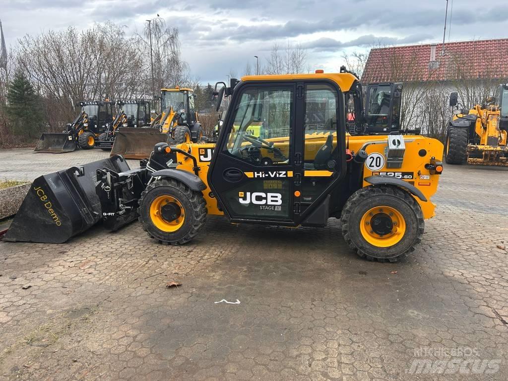 JCB 525-60 Hi-Viz Teleskopiniai krautuvai