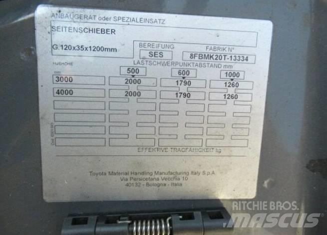 Toyota Traigo 20 Elektriniai šakiniai krautuvai