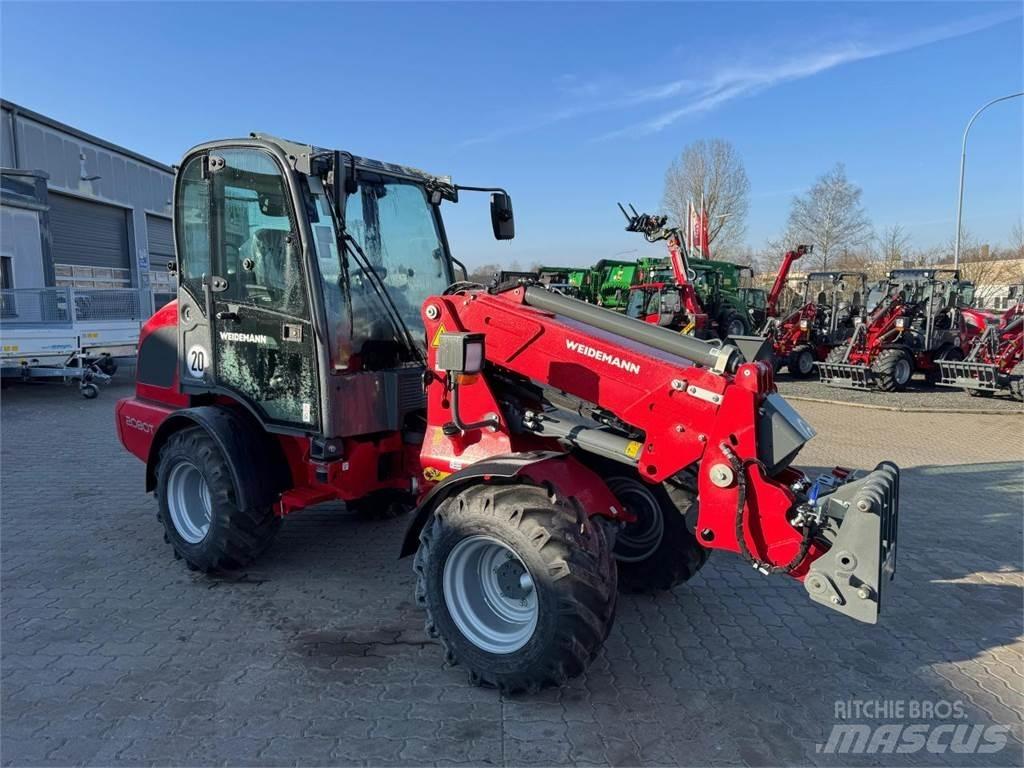 Weidemann 2080T Naudoti ratiniai krautuvai