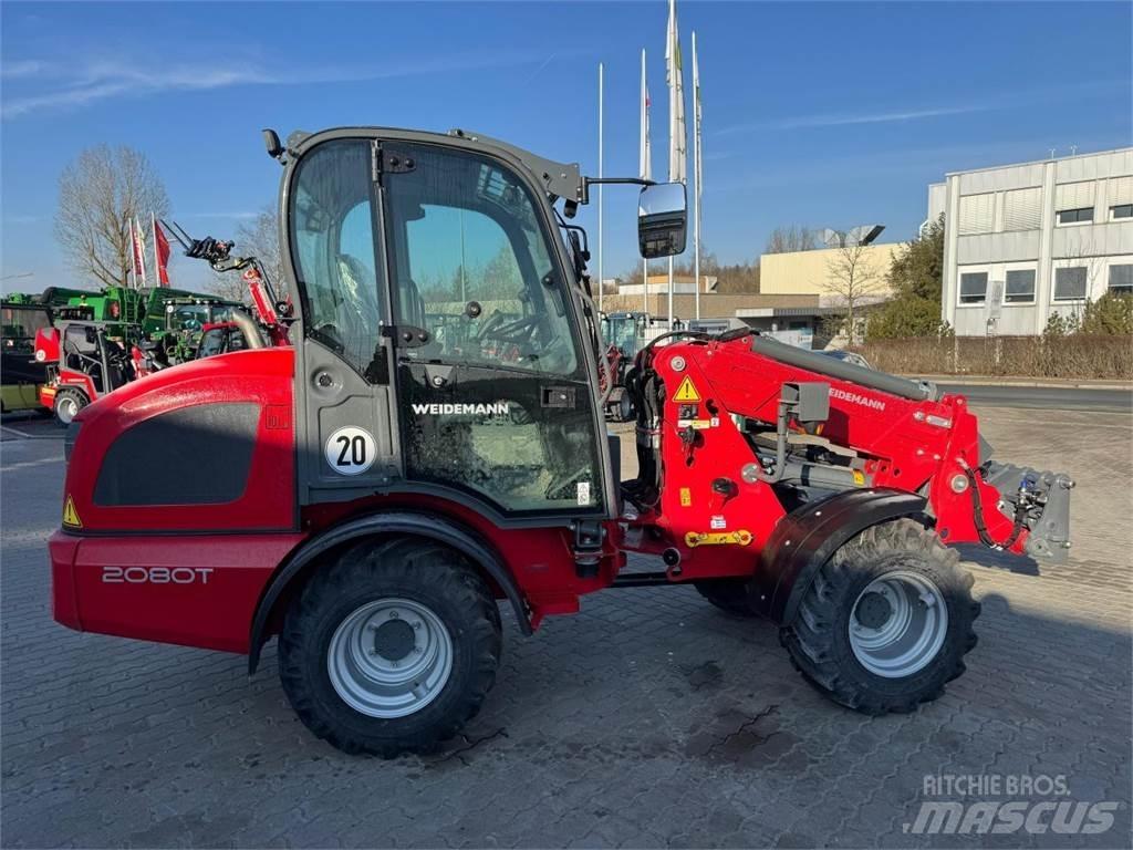 Weidemann 2080T Naudoti ratiniai krautuvai