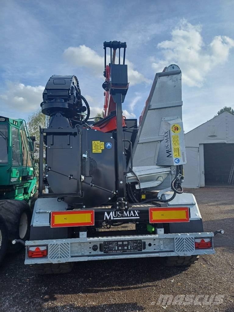 Mus-Max WT 11 Z Medienos smulkintuvai