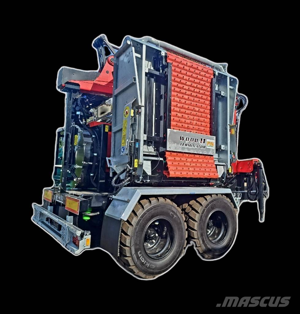 Mus-Max WT 11 Z Medienos smulkintuvai