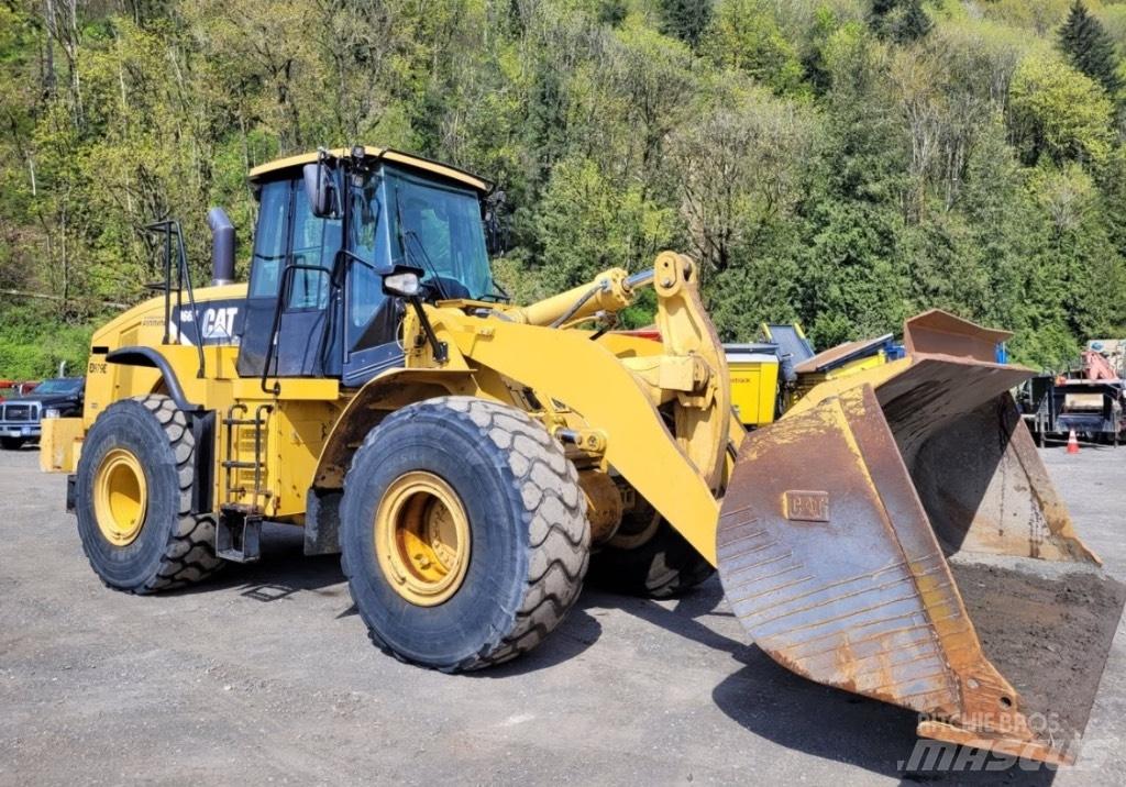 CAT 966 H Naudoti ratiniai krautuvai