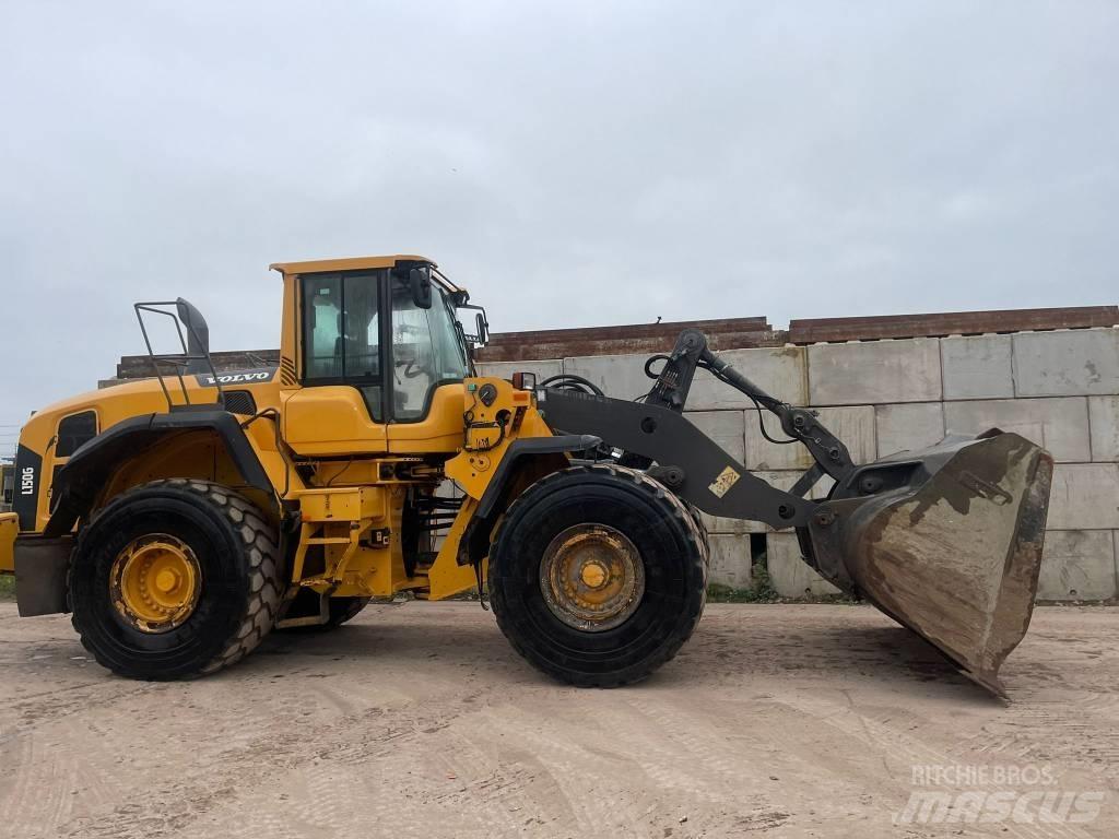 Volvo L 150 G Naudoti ratiniai krautuvai