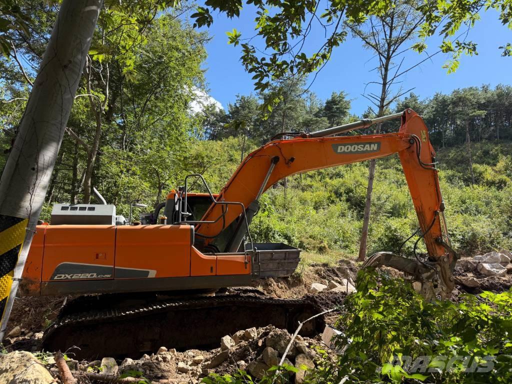Doosan DX 220 LC-9 Vikšriniai ekskavatoriai