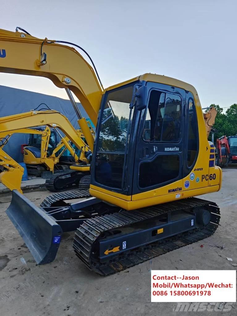 Komatsu PC 60 Mini ekskavatoriai < 7 t