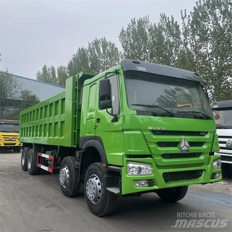Howo 371 8x4 Savivarčių priekabų vilkikai