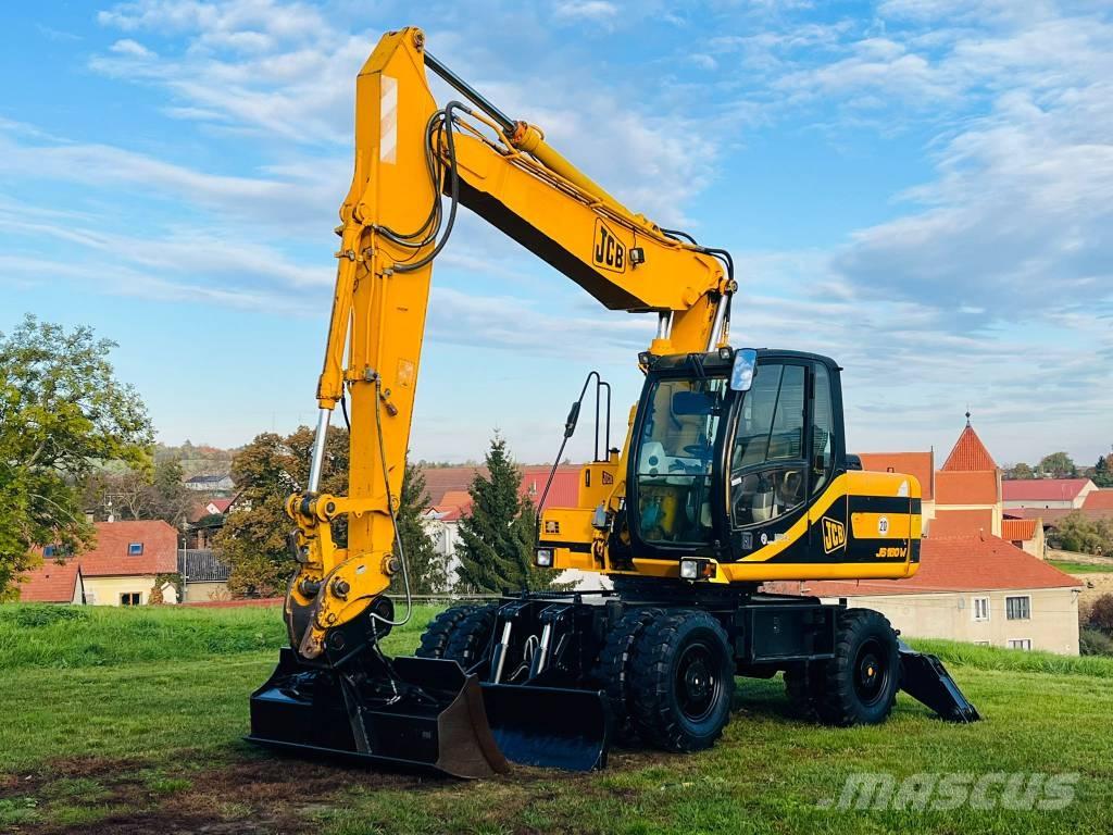 JCB JS 160 W Ratiniai ekskavatoriai
