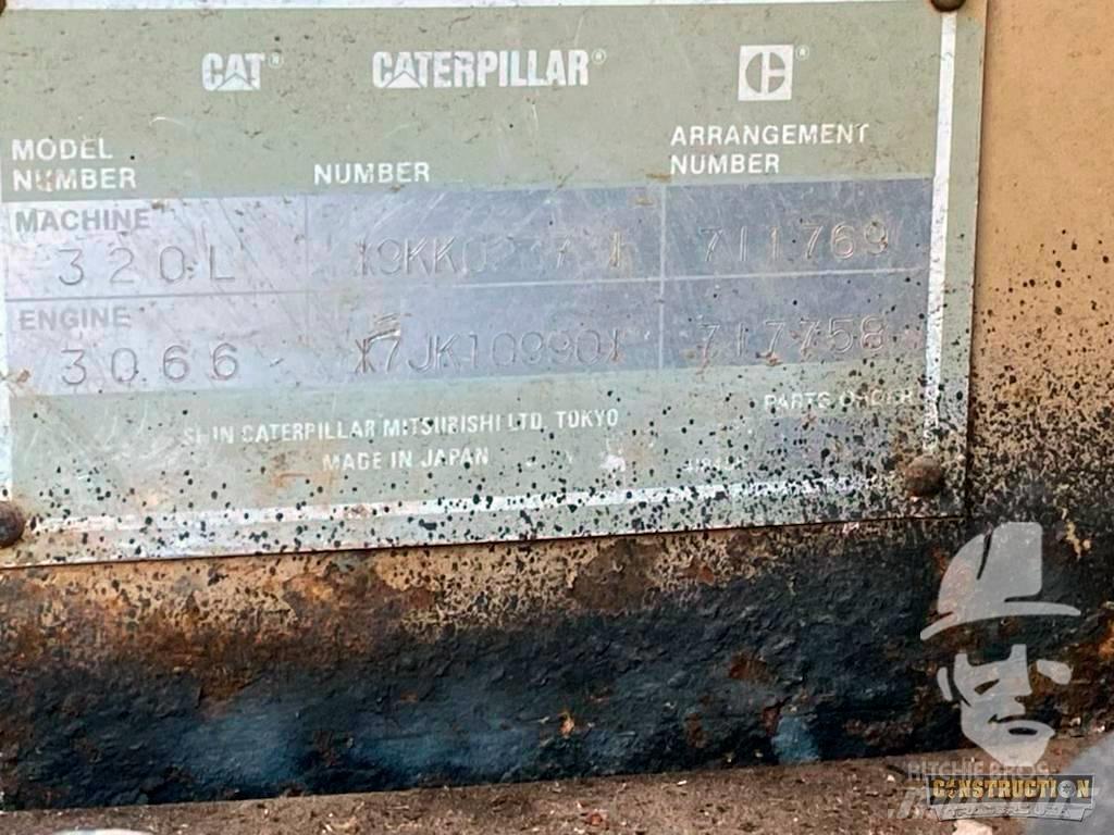 CAT 320 L Vikšriniai ekskavatoriai