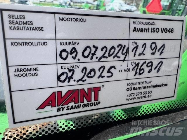 Avant 760 Daugiafunkciniai pakrovėjai