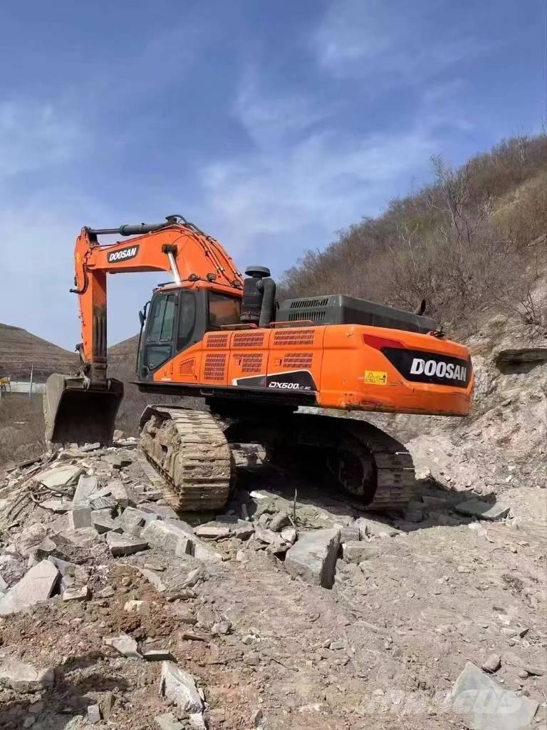 Doosan DX 500 LC Vikšriniai ekskavatoriai