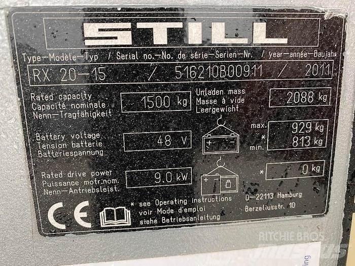 Still RX20-15 Šakiniai krautuvai - Kita