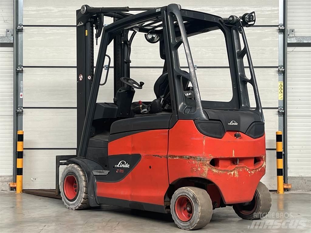 Linde E35HL-01 Elektriniai šakiniai krautuvai