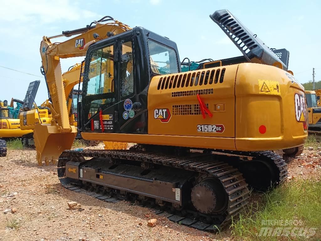 CAT 315D2GC Vidutinės galios ekskavatoriai 7-12 t