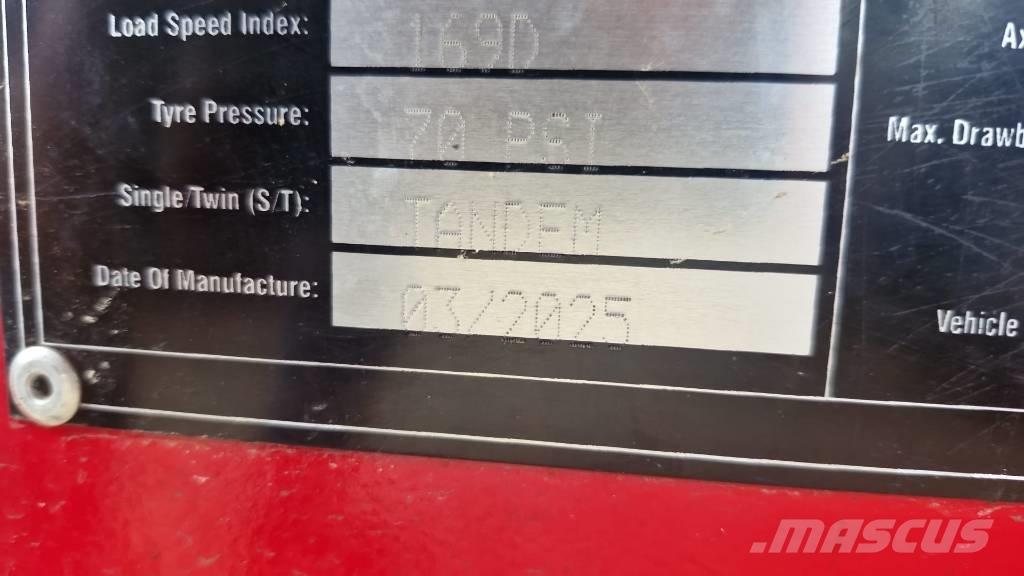 Herron H2 18 ton Bendrosios paskirties priekabos