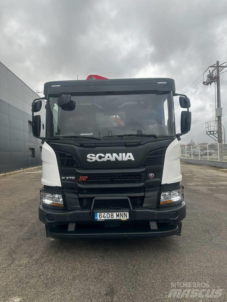 Scania P 370 Automobiliniai kranai