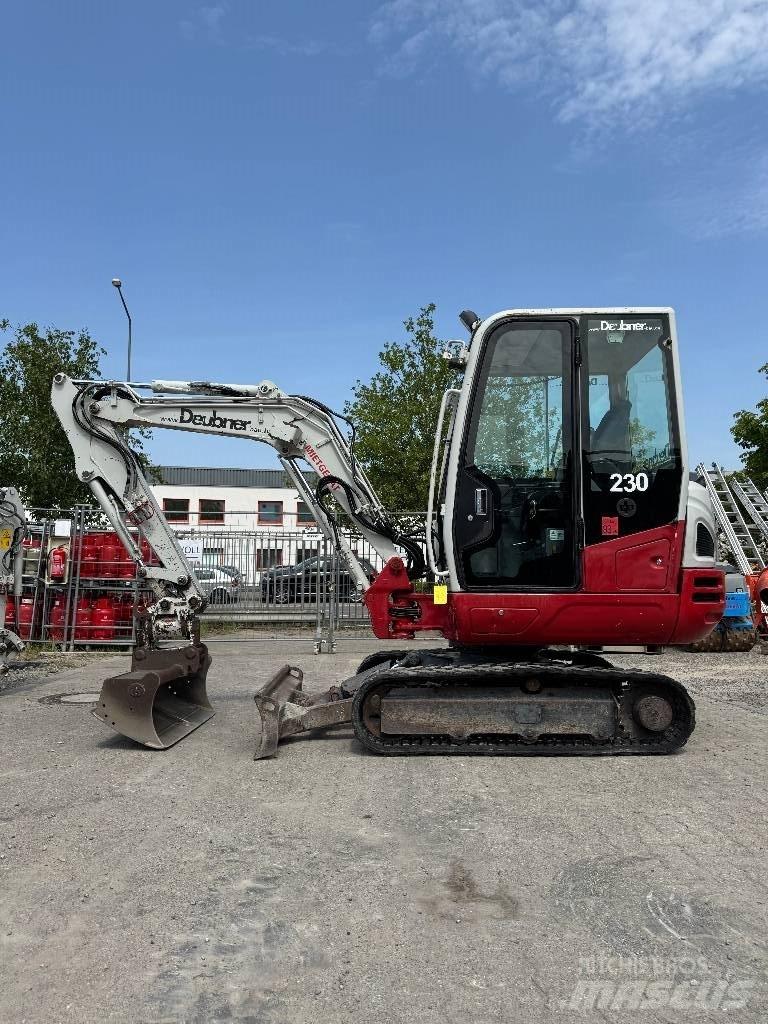 Takeuchi TB 230 Mini ekskavatoriai < 7 t