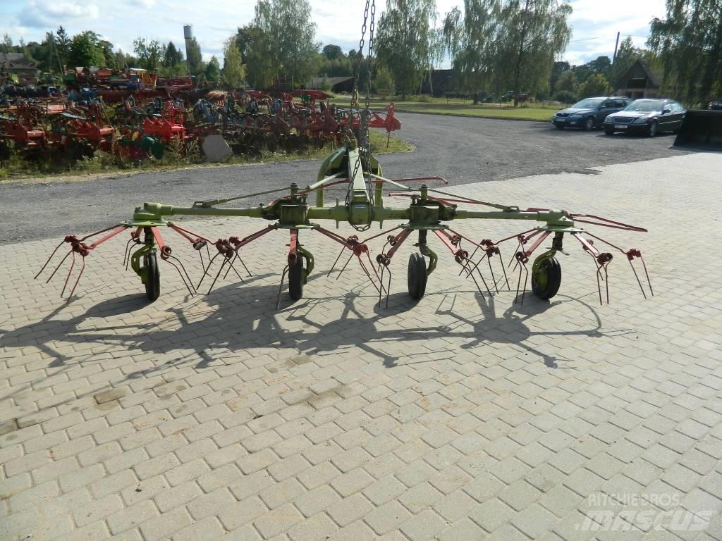 CLAAS 4 Šieno grėbliai ir vartytuvai