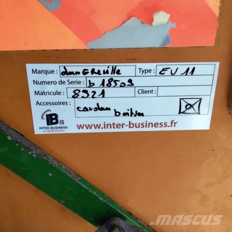 Dangreville EV 11 Mėšlo barstytuvai