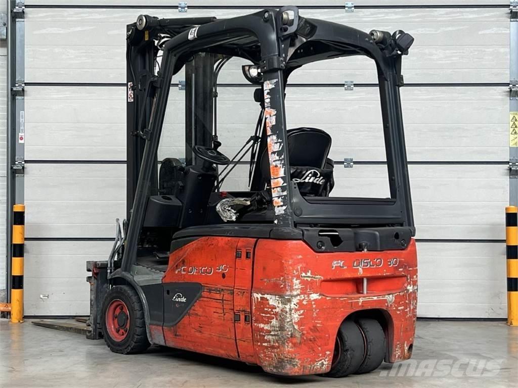 Linde E16 Elektriniai šakiniai krautuvai
