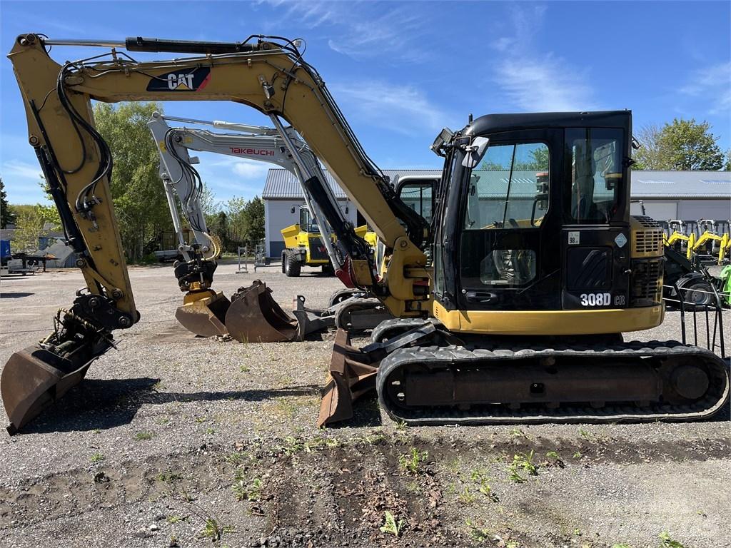 CAT 308 D Vidutinės galios ekskavatoriai 7-12 t