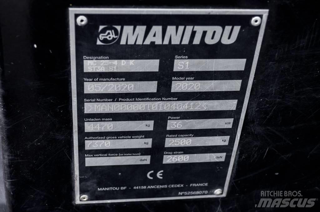 Manitou MC 25-4 D Dyzeliniai krautuvai