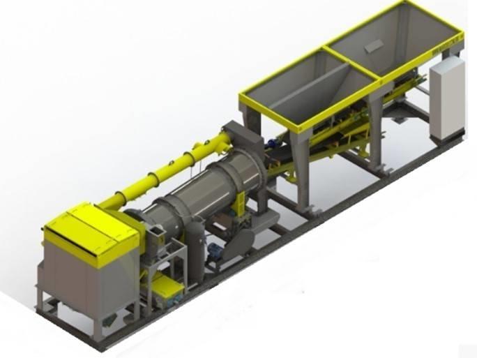 MG 30 TPH Asfalto maišymo technika