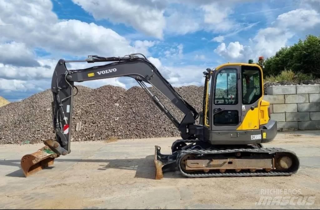 Volvo ECR 88 D Vikšriniai ekskavatoriai
