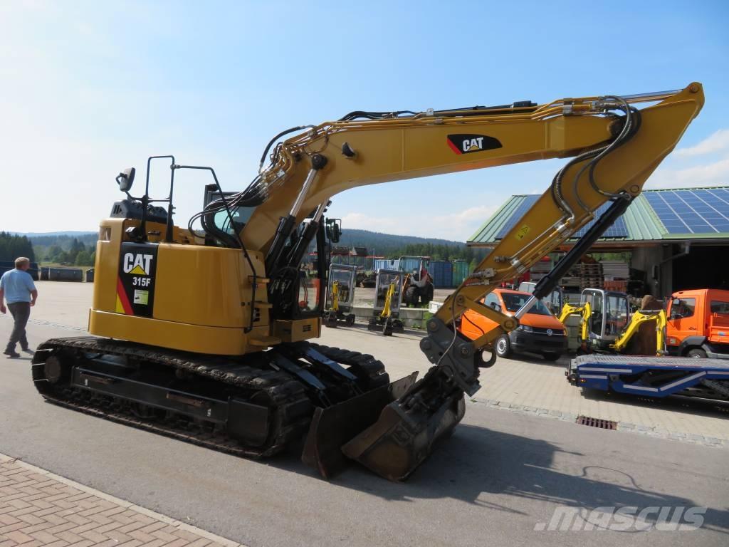CAT 315 F Vikšriniai ekskavatoriai